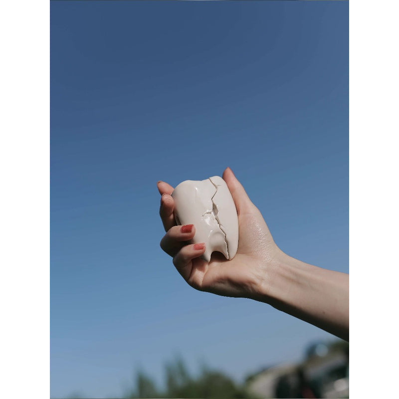 Cracked Teeth AirPods Case