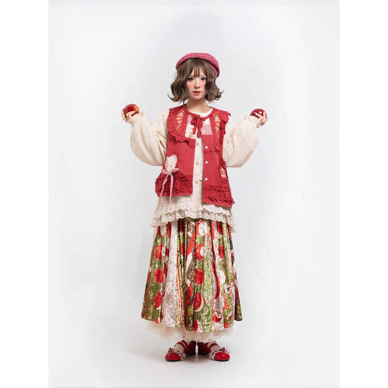 月のかけらと林檎のスカート[2026年1月上旬-1月下旬発送予定]