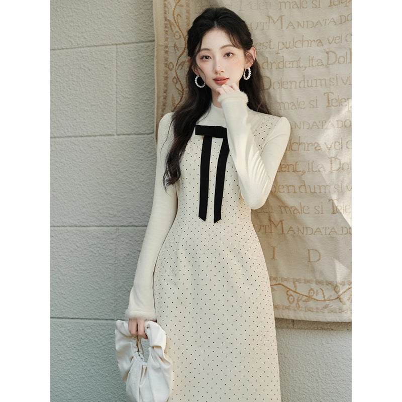 Polka Dot Cape and Dress