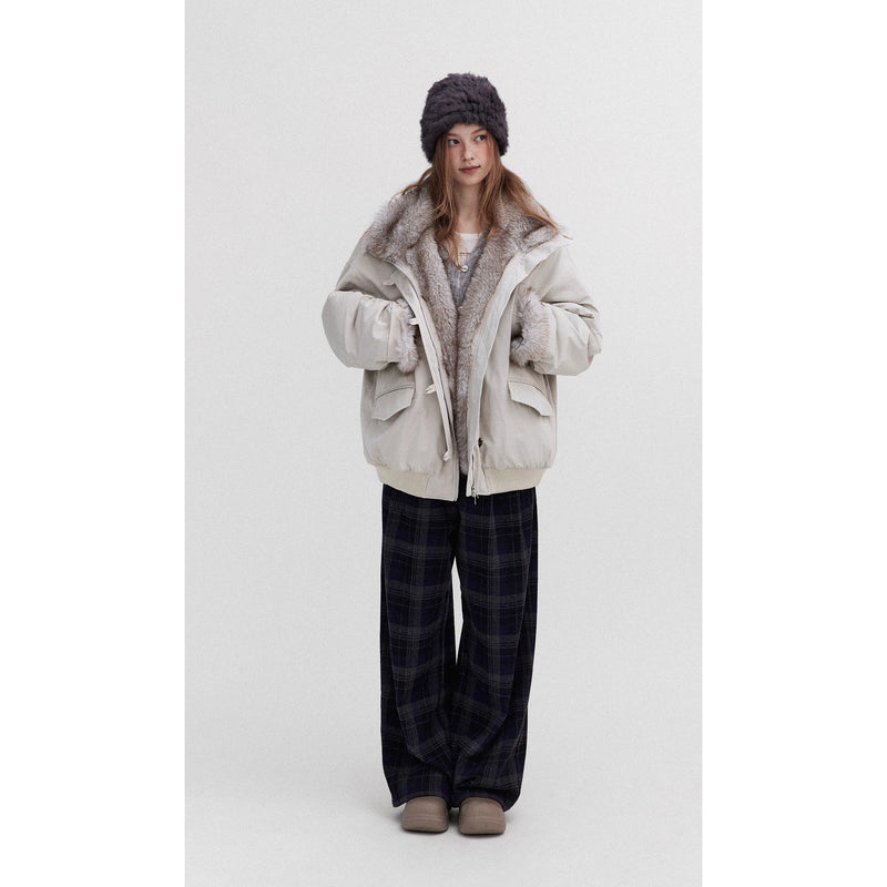 Nordic Retro Oversized Parka Jacket