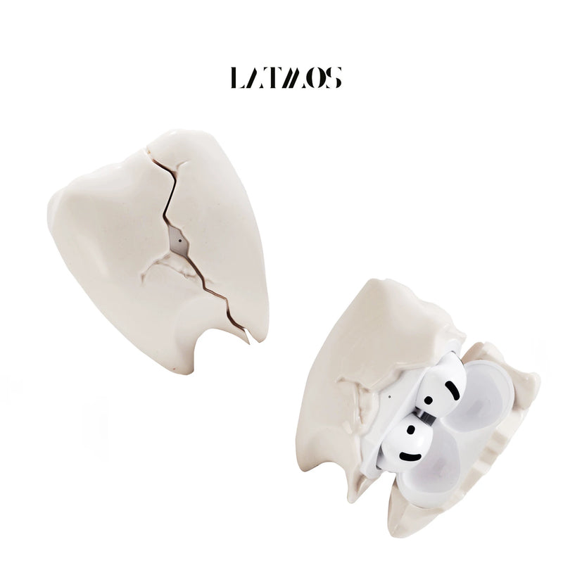 Cracked Teeth AirPods Case