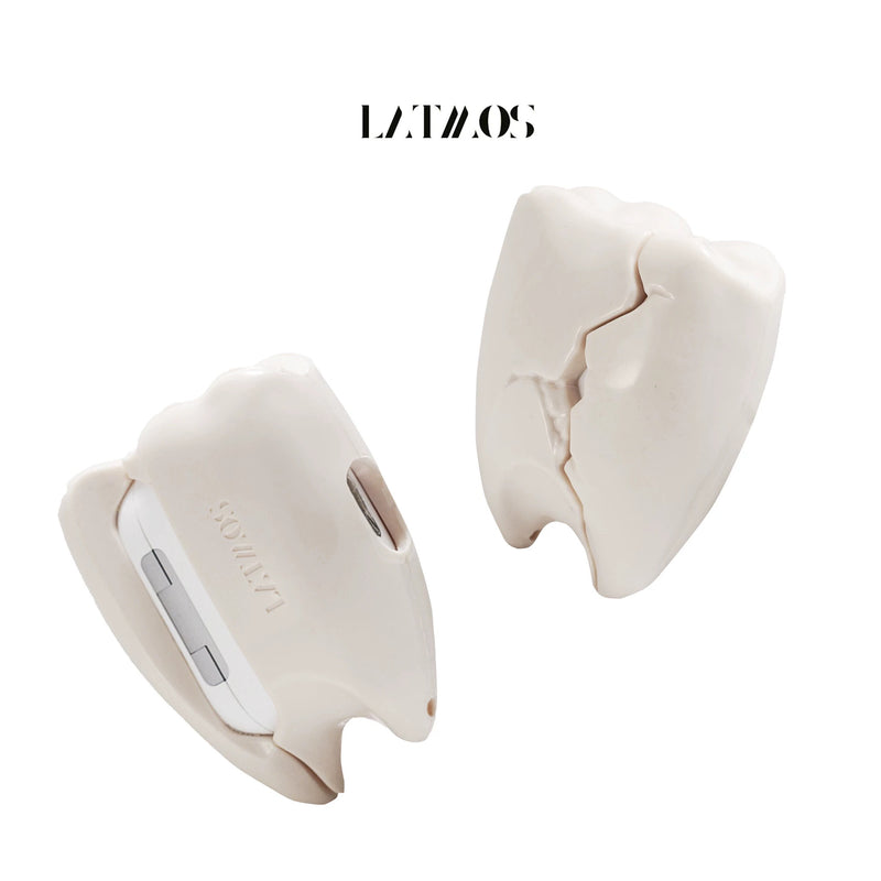 Cracked Teeth AirPods Case