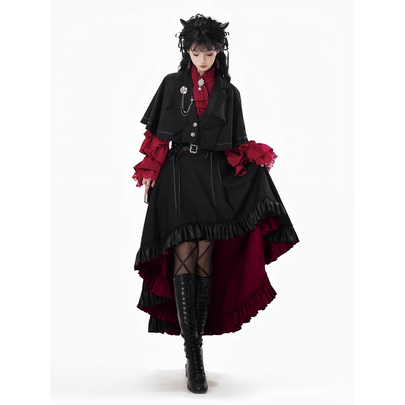 プリスティン pristineバルファススカート新品未使用品 貴族のお嬢様のフィッシュテールスカート[2026年6月中旬-7月上旬発送