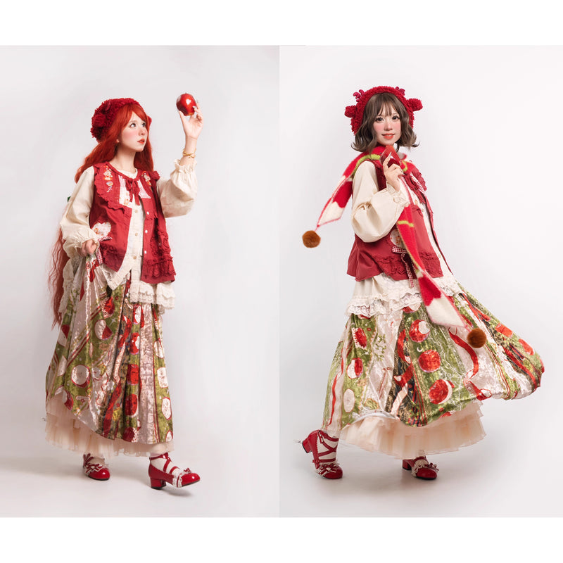 月のかけらと林檎のスカート[2026年1月上旬-1月下旬発送予定]