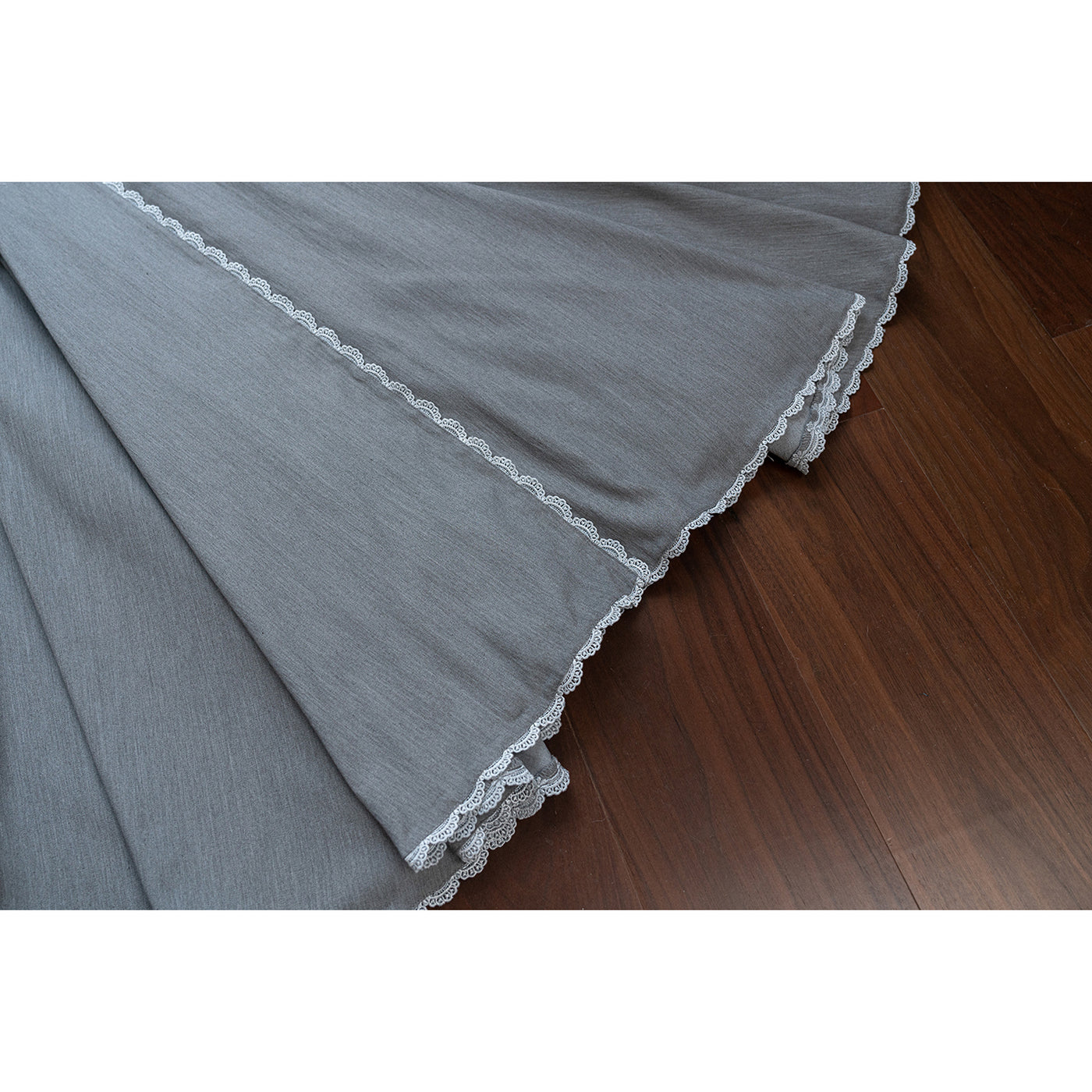 薄墨のお嬢様のコルセットリボンスカート[2025年9月下旬-10月下旬発送