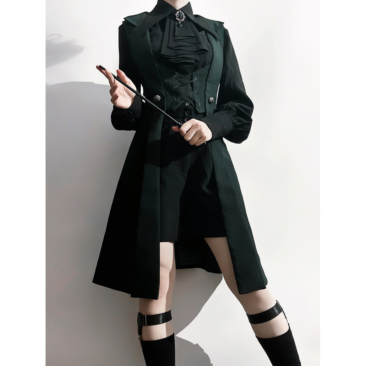 ALGONQUINS レディース 編み上げ ロングベスト ALGONQUINS レディース 編み上げ ロングベスト F - メルカリ