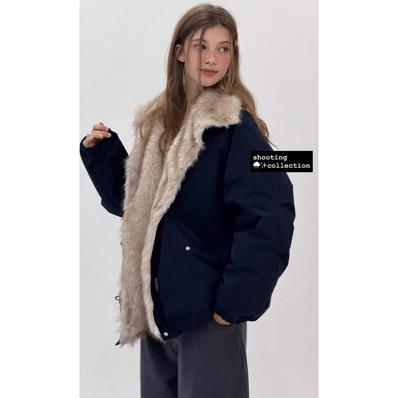 Nordic Sunday Oversized Fur Jacket