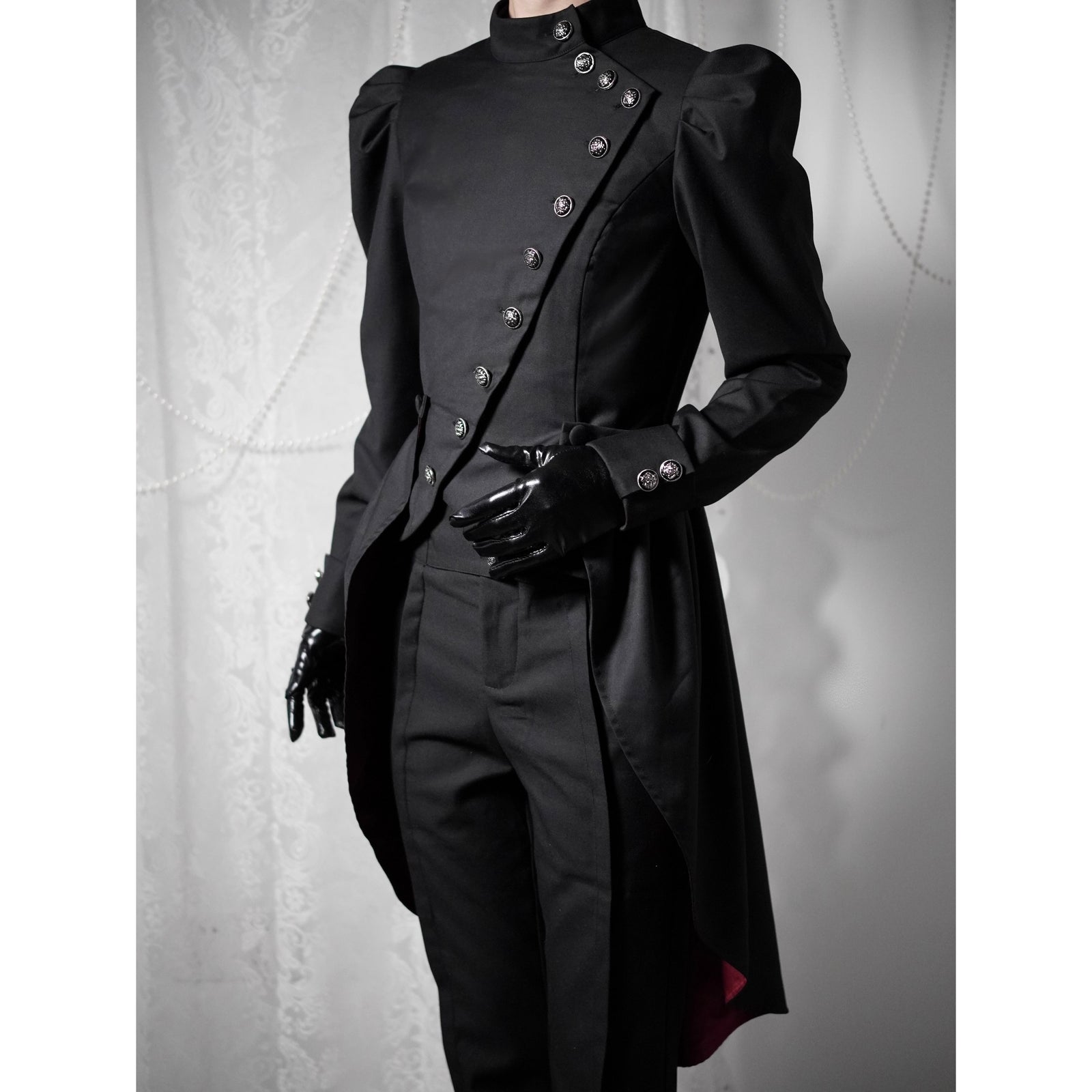 公爵騎士のゴシックテーラードジャケット - Black[2026年4月下旬-5月