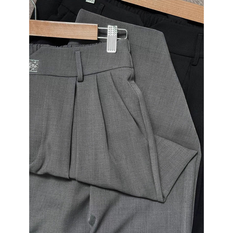 宮廷令嬢のワイドスラックスパンツ - Gray