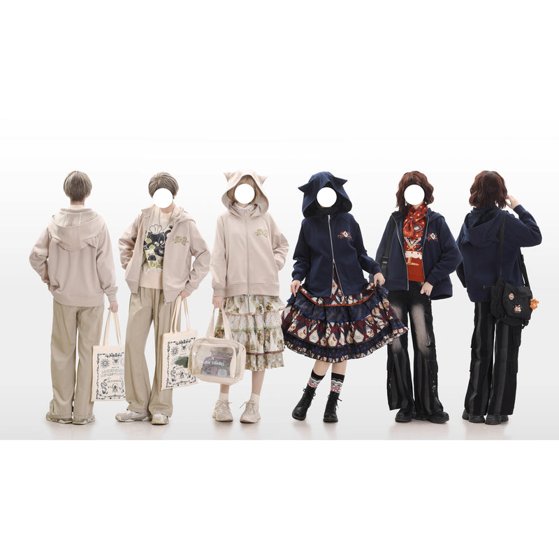 Afternoon Tea Time Cat Frill Vest[2026年1月上旬-1月下旬発送予定]