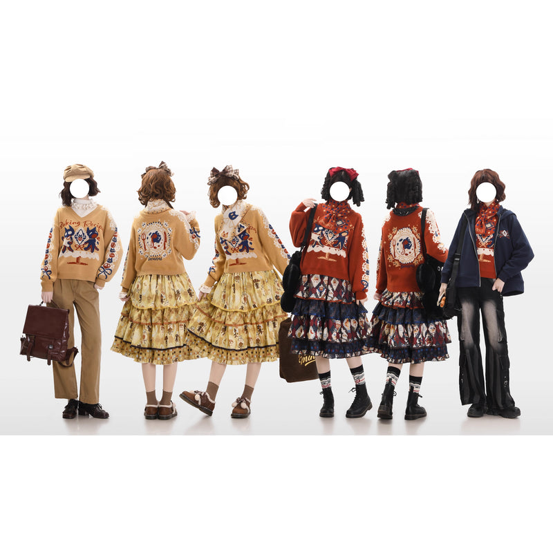 Afternoon Tea Time Cat Frill Vest[2026年1月上旬-1月下旬発送予定]