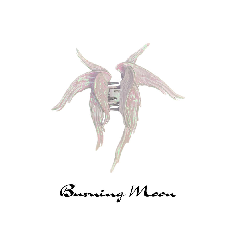 天使の翼のヘアクリップ