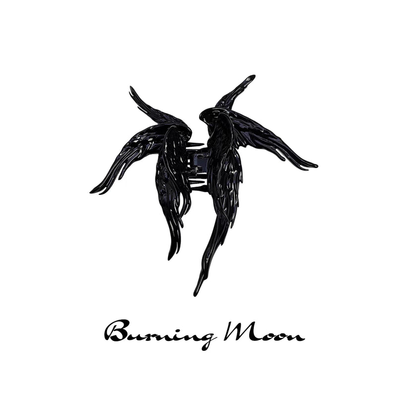 天使の翼のヘアクリップ