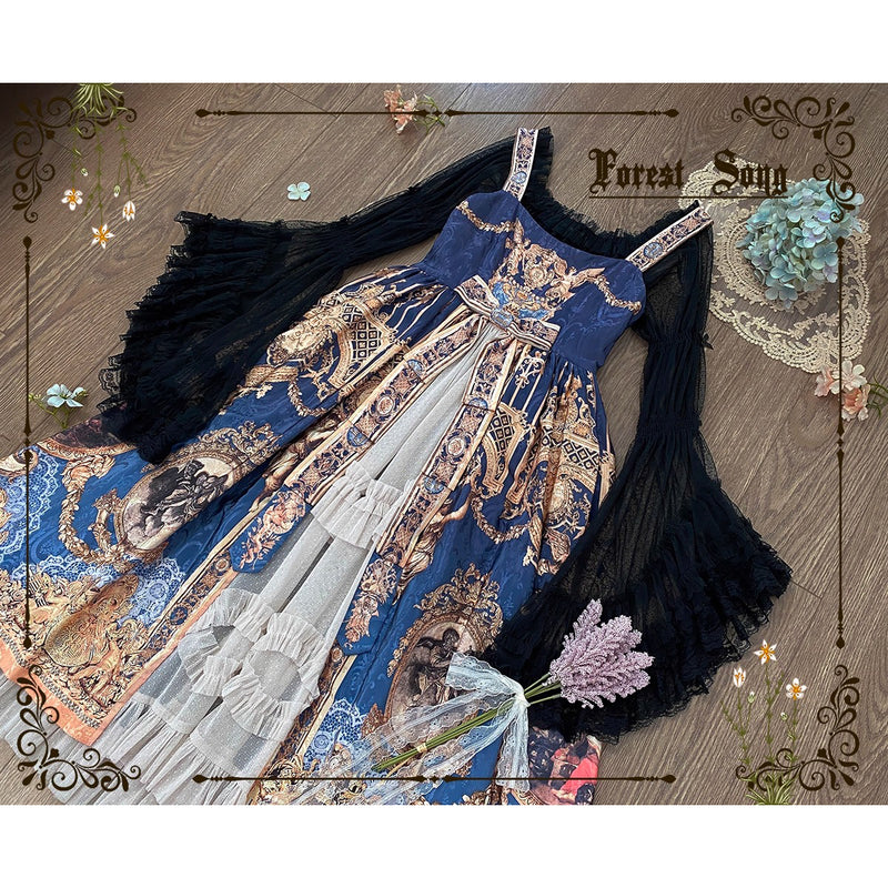 華麗なるお嬢様のチュールトップス[2025年9月中旬-10月中旬発送予定]