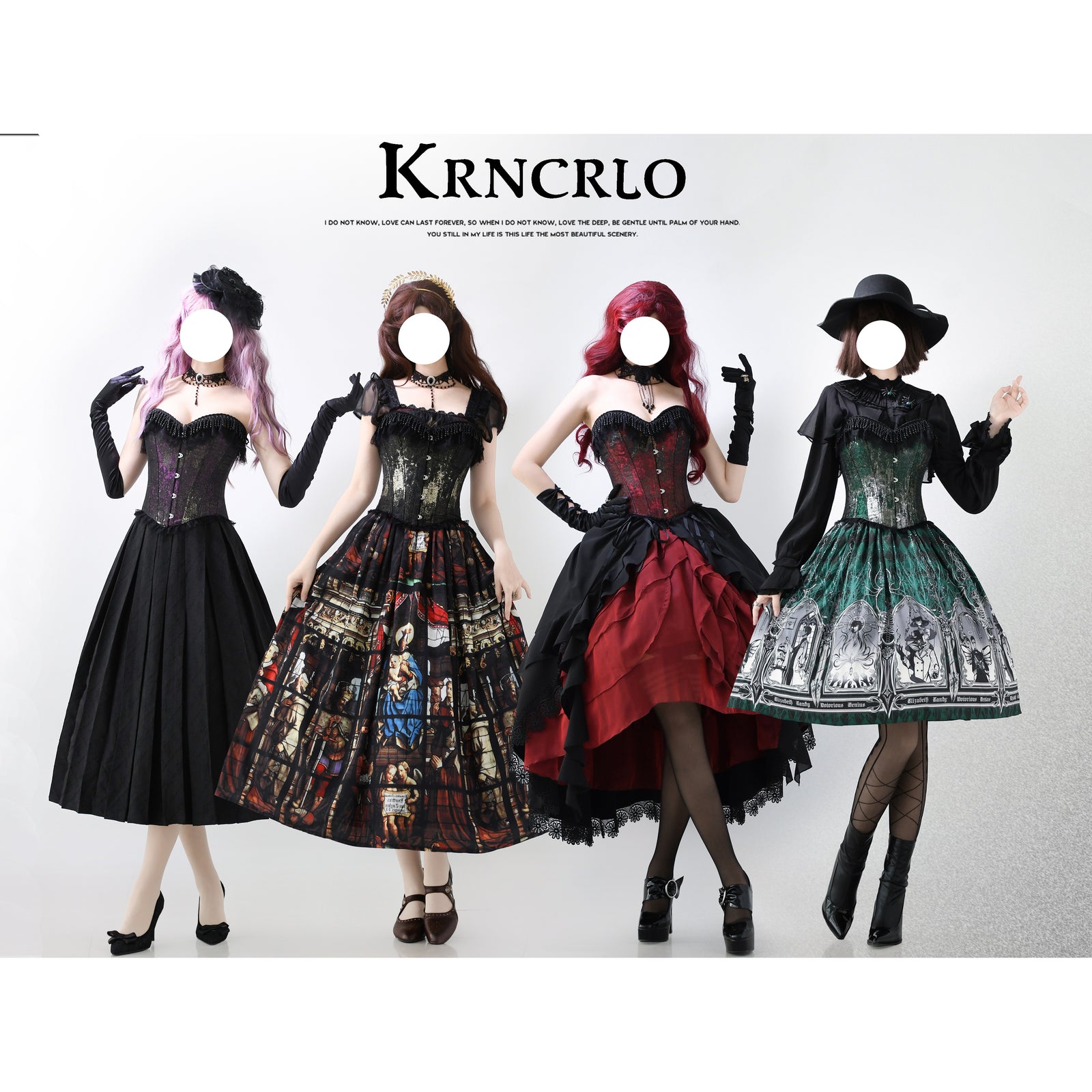 黒金のお嬢様の刺繍コルセット – ManusMachina