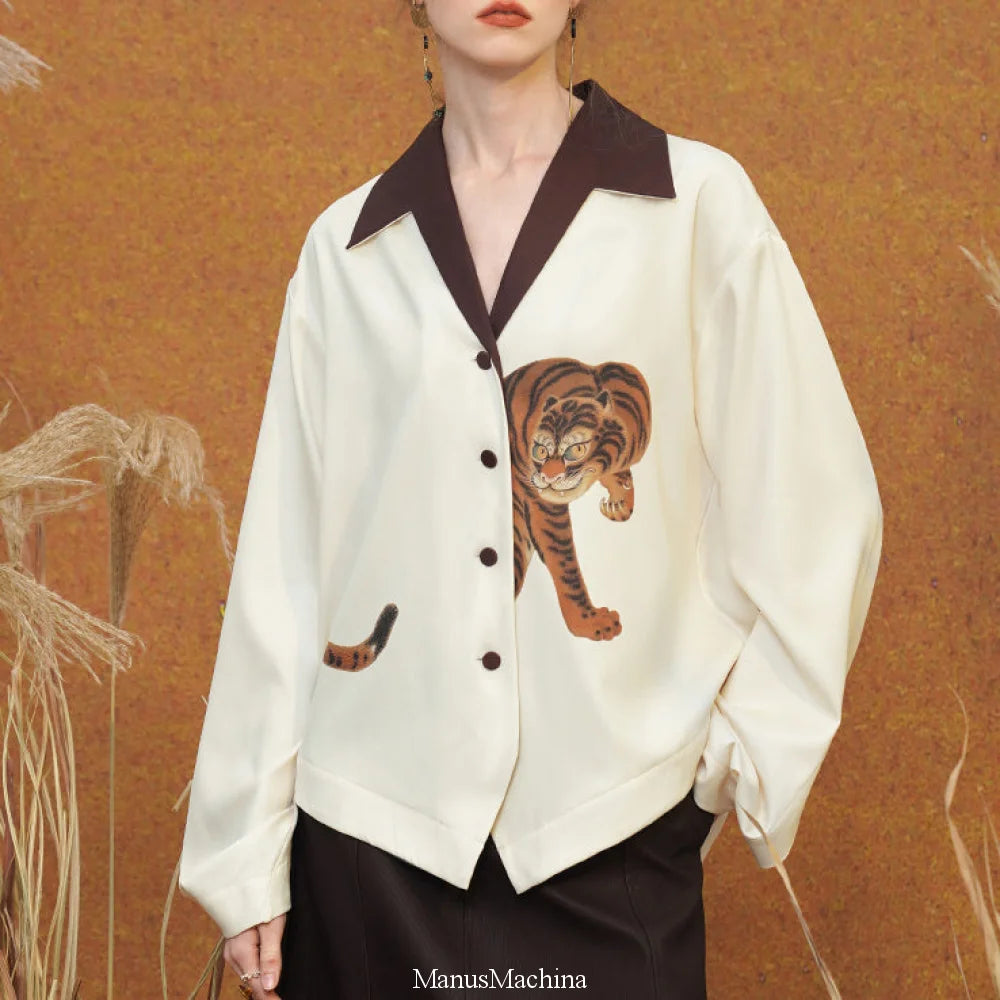 空想の楽園へ迷い込んだみたい！葉陰に蠢く獰猛な“虎豹” – ManusMachina