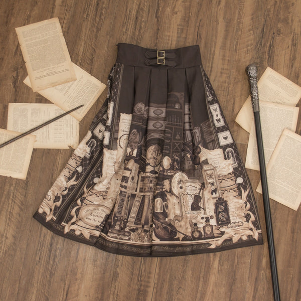 British Lady's Embroidered Classical Jumper Skirt and Blouse [Scheduled to be shipped from late May to mid-June 2023]