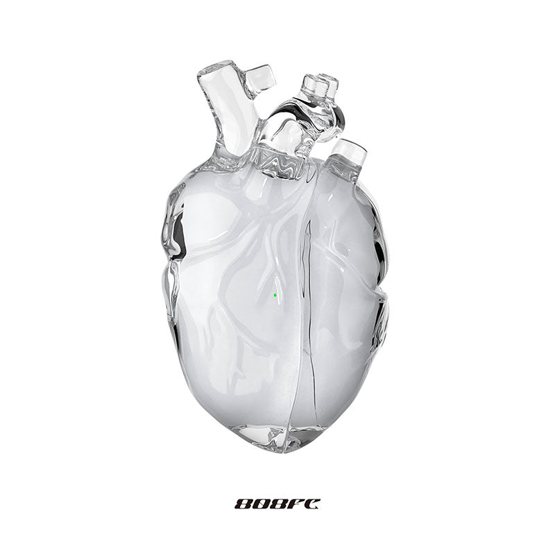 Heart AirPods Case - Clear