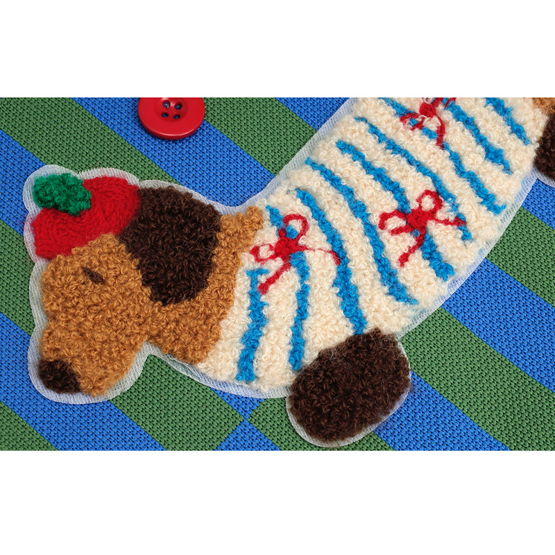 Dachshund Embroidered Pouch