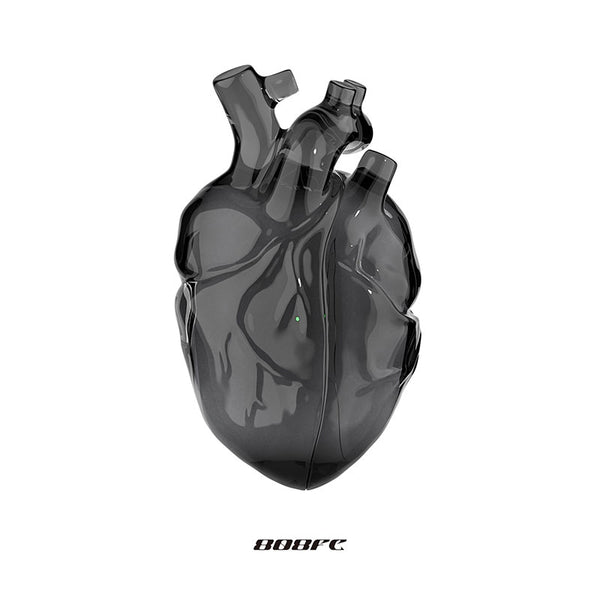 Heart AirPods Case - Black