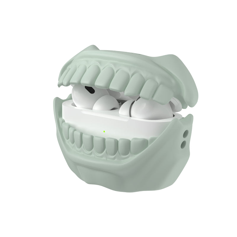 Teeth AirPods Case - Opal Green