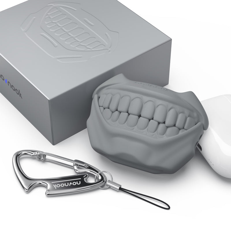 Teeth AirPods Case - Ash Gray