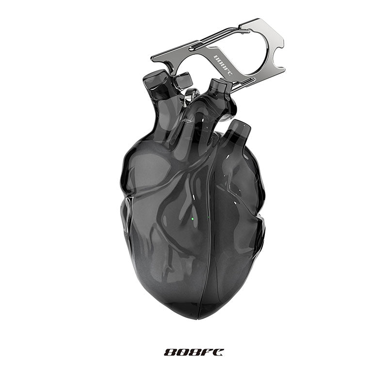 Heart AirPods Case - Black