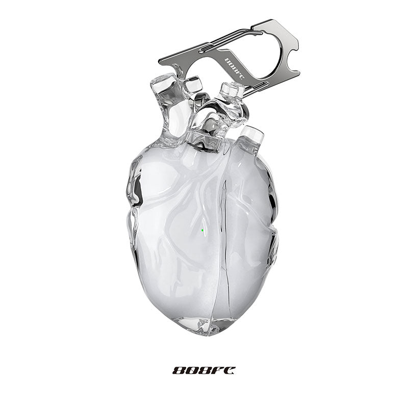 Heart AirPods Case - Clear