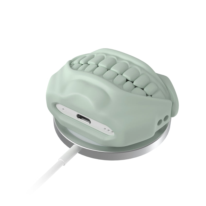 Teeth AirPods Case - Opal Green