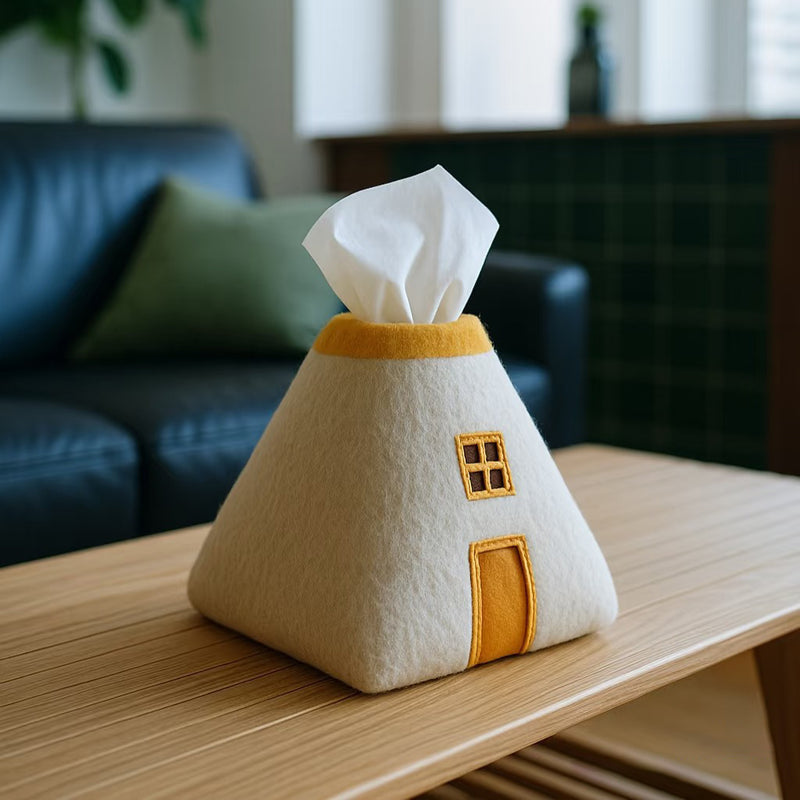 山小屋のティッシュボックス