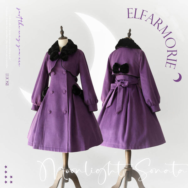 Lady Wool Coat from Moonlight Song