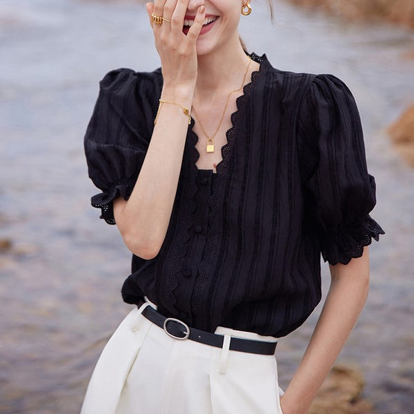 French blouse full of tranquility