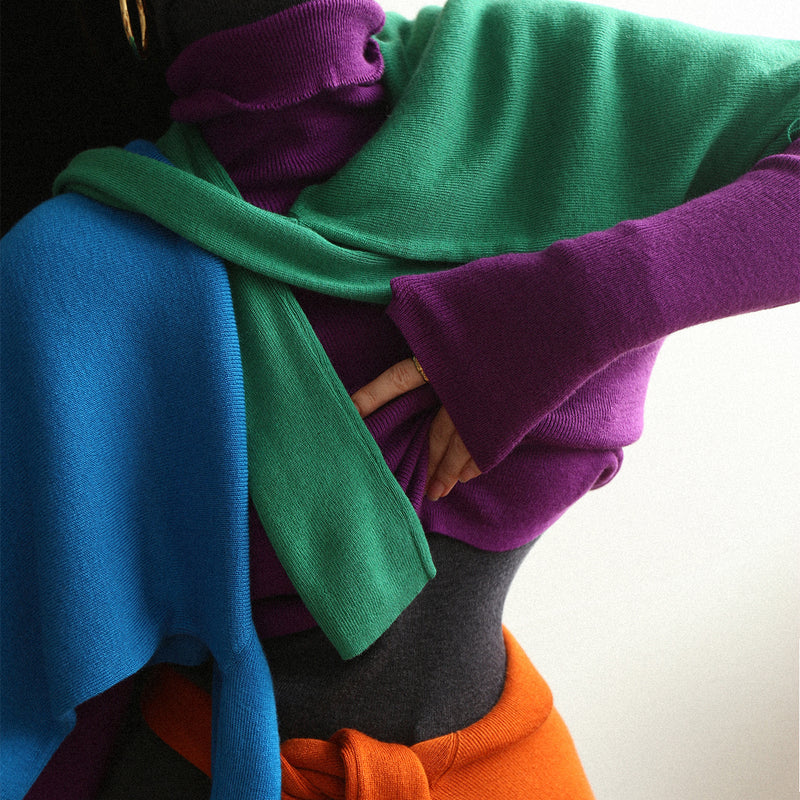 Turtleneck sweaters for little girls