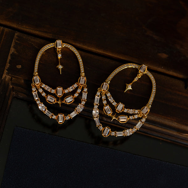 Earrings of Western architecture