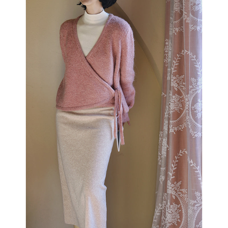 straight knit skirt for ladies