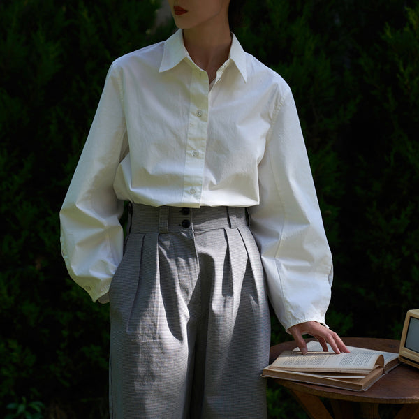 western lady cotton blouse