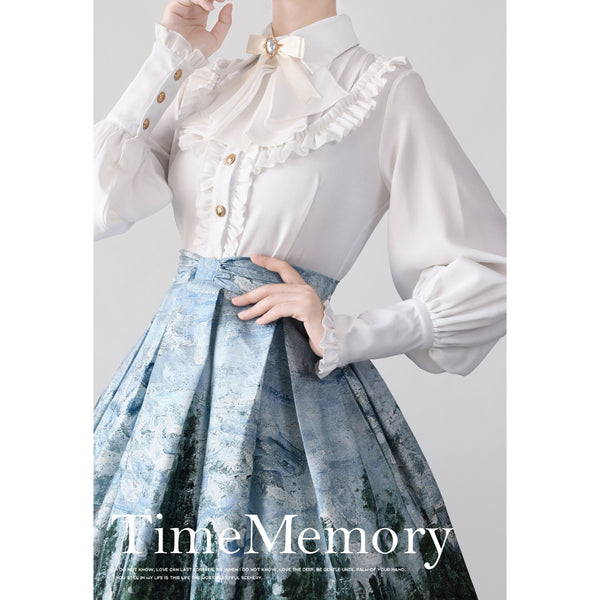 Victorian blouse for a pure white lady