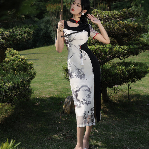 Yuran Ink Chinese Dress