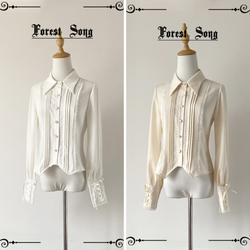 Literary classical blouse of British lady