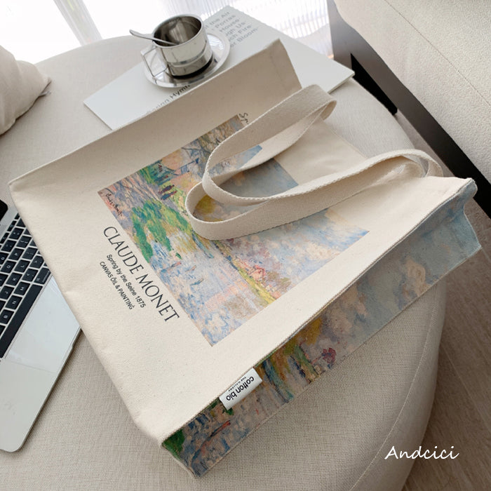 Spring by the Seine tote bag