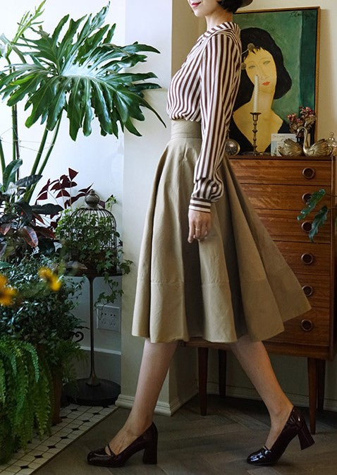 Court Lady's Butoh Hepburn Skirt