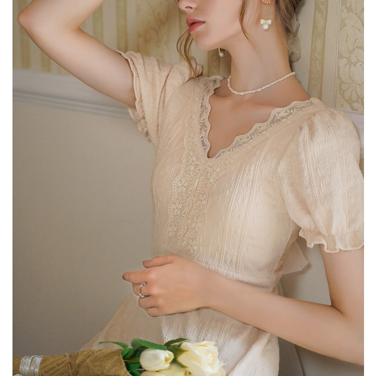 Secret Love Pilgrimage Ribbon Dress 