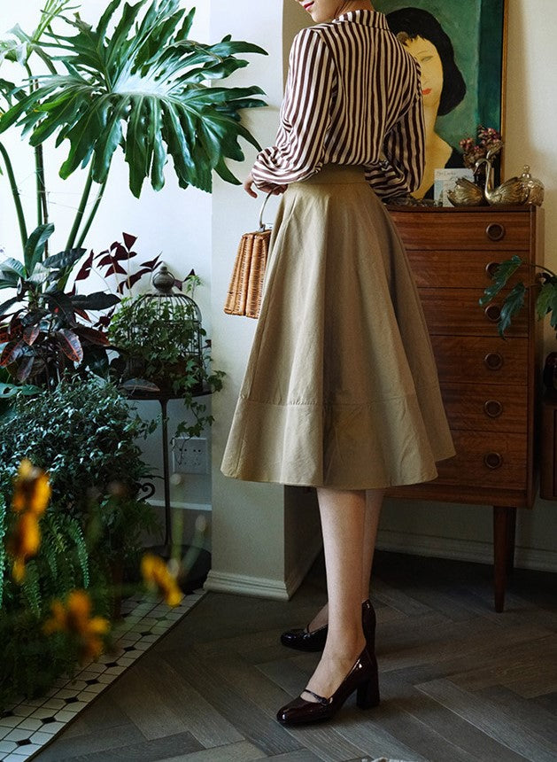 Court Lady's Butoh Hepburn Skirt