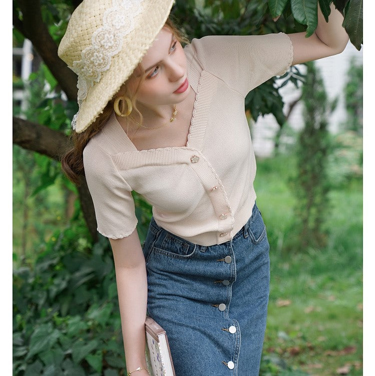 Modest Queen's French Knit 