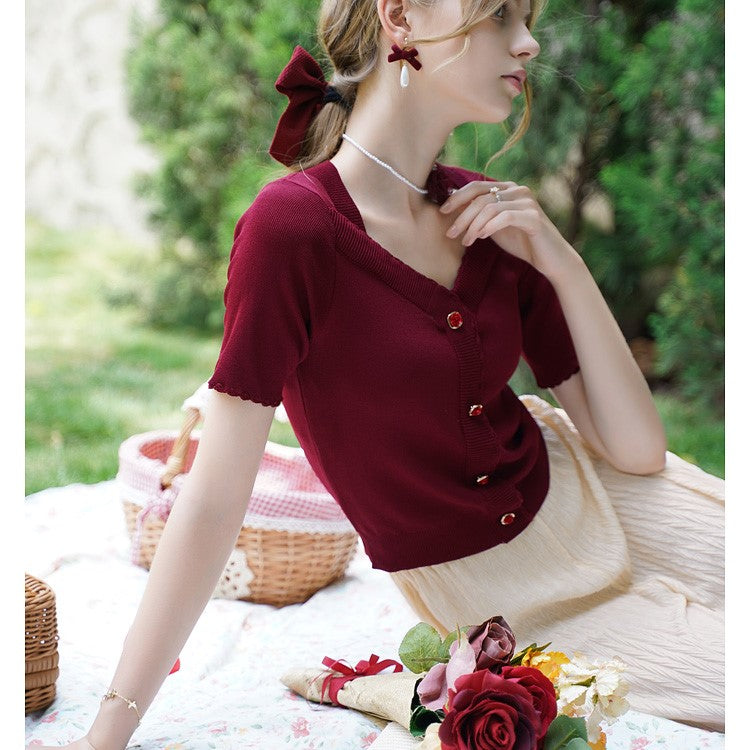 Modest Queen's French Knit 