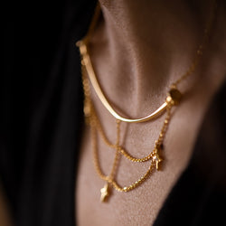Venus and constellation necklace
