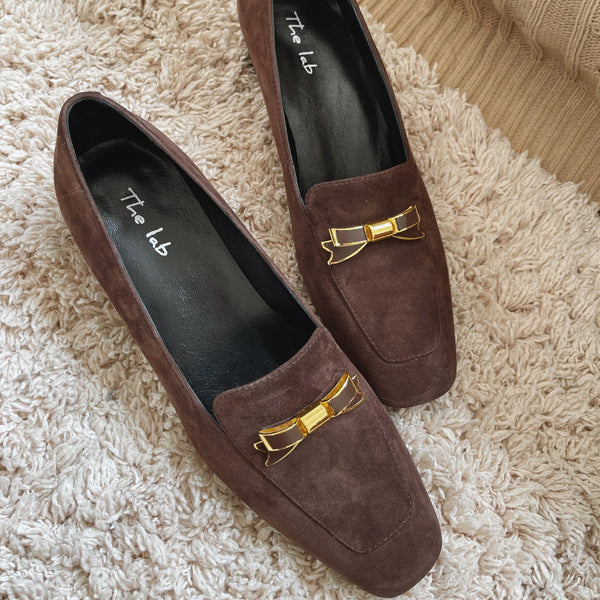 countess suede loafers