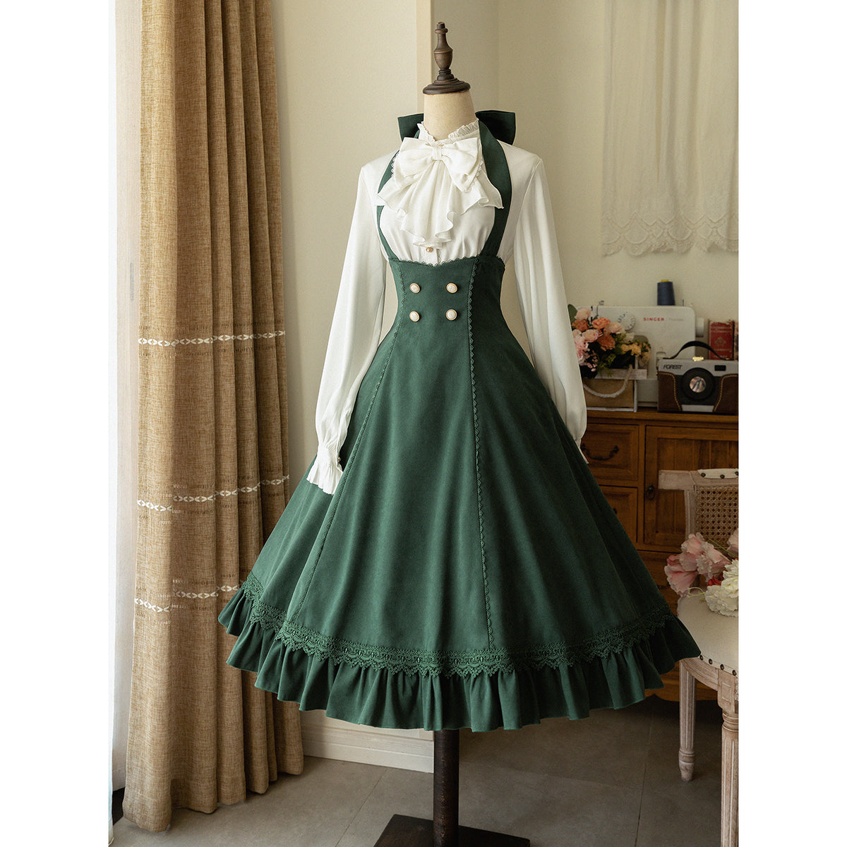 【極美品】オルレインジャンパースカート くりまんじゅう概念 1_472b818c-77da-4951-8427-