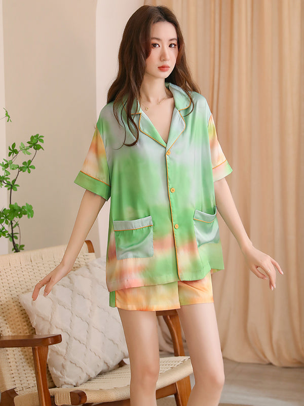Vintage room wear with oil paintings