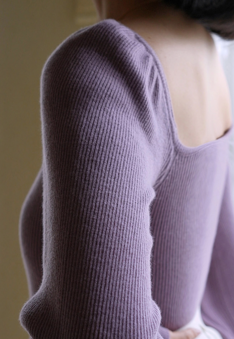 bishop sleeve knit for ladies